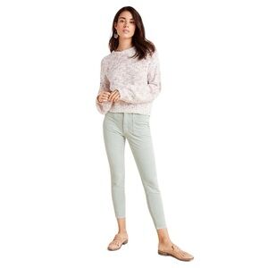 Anthropologie Mint Green Pilcro Corduroy Skinny Jeans Size 28 Twee Style